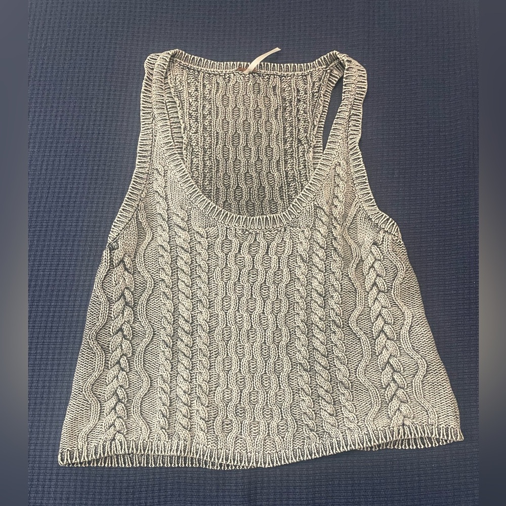 Free People Cable Knit Women's Top